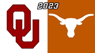 2023 Oklahoma Sooners vs Texas Longhorns Full Game Replay  Red River Shootout  1080p [upl. by Stefanie]