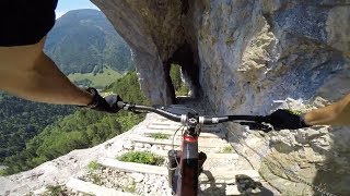 Via Ferrata x Mountain Biking  Kilian Bron [upl. by Eltotsira]