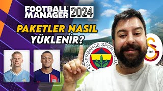 FM 24 Bedava Yüz Paketi Logo Paketi ve Güncel Kadro Yaması Nasıl Kurulur 🎮⚽ [upl. by Ylas76]