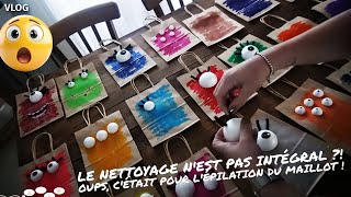 VLOG  Le Nettoyage nest pas INTÉGRAL  Oups cétait pour lépilation du maillot  😱💥 [upl. by Bate274]