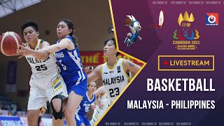 🔴 Livestream Malaysia  Philippines  Bóng rổ nữ  Womens Basketball SEA Games 32 [upl. by Torrlow]