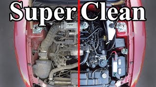 How to SUPER CLEAN your Engine Bay [upl. by Allyn]