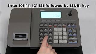 Casio SES100 Select Date format and Decimal Point Position [upl. by Nuahsak]