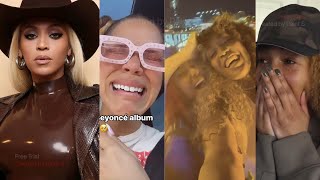 Beyonces Blackbird Featured Artists React To Cowboy Carter [upl. by Eecyac]