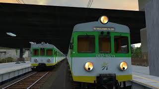 Trainz Warszawski Węzeł poc 10847 [upl. by Eidoow]