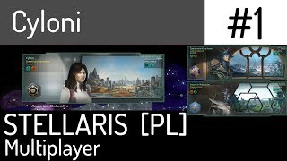 Zagrajmy w Stellaris PL  Federacja Cyloni Ridarionowie Klany Ameni cz1  początek [upl. by Aeli]