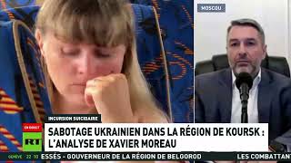 Analyse de Xavier Moreau koursk russie [upl. by Anilemrac]