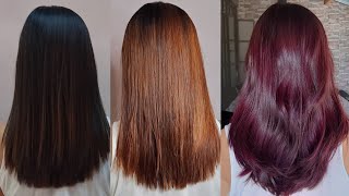 DIY  DARK PURPLE Hair Color  Bremod H66 High Bright Violet [upl. by Uv]