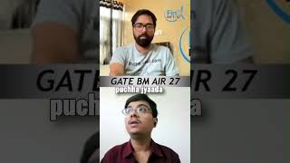 GATE Topper Suggestion To Other GATE Aspirants biomedicalengineering gate iit btech bsc [upl. by Erodasi]