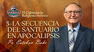 3 LA SECUENCIA DEL SANTUARIO EN APOCALIPSIS  El Calendario Religioso Hebreo  Pastor Esteban Bohr [upl. by Ydnat206]