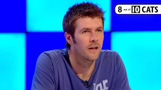 The Slow Spin to Look at Rhod Gilbert  8 Out of 10 Cats [upl. by Klatt507]