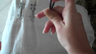 5 Different Styles for Hanging Curtains Ikea Ritva Drapes [upl. by Aihsyla]