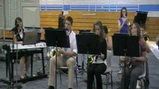 Chameleon arranged by Michael Sweeney played by WACO Junior High Band [upl. by Nerak]