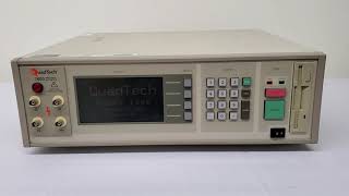 Quadtech 7600 Precision RLC Meter A 58734 [upl. by Medea800]