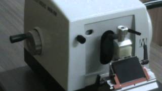 Manual Rotary Microtome MRM RM [upl. by Ajiak174]