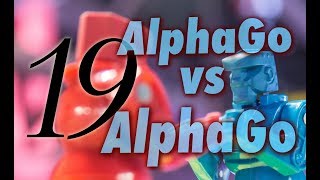 AlphaGo vs AlphaGo with Michael Redmond 9p Game 19 [upl. by Neff802]