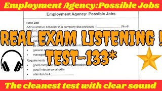 employment agency ielts listening test with answers [upl. by Stander]