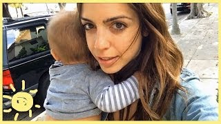 ELLE  DAY IN LIFE of YouTuber breastfeeding mom of 2 [upl. by Maighdlin]