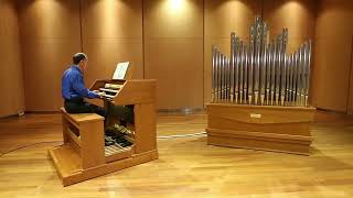 Invention 8 BWV 779 in F major  Alberto Firrincieli organ [upl. by Nalani480]