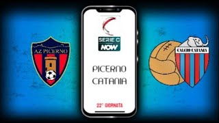 PICERNO Vs CATANIA  SERIE C  22° Giornata  live livestream [upl. by Suzanna]