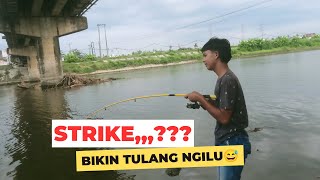 Mancing di Sungai Tampa AC❗ Bertahan di bawah Jembatan [upl. by Allecram]