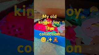 My old kinder Joy toys collection shortfeed ytshorts thecraftyharshita [upl. by Oirifrop903]