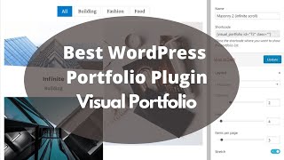 How to create a portfolio on your wordpress website  Visual Portfolio [upl. by Kowal791]