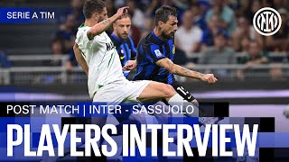 ACERBI INTERVIEW  INTER 12 SASSUOLO 🎙️⚫🔵 [upl. by Omer]