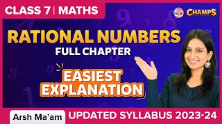 Rational Numbers  Full Chapter  Easiest Explanation  Chapter 8  Class 7  Maths  BYJUS [upl. by Ellekcir]