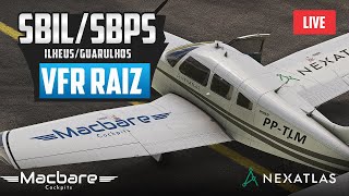 Flight Simulator 2020 VFR Raiz  SBILSBPS  IlhéusPorto Seguro [upl. by Calvert]