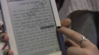 Samsung E60 ereader Explained and Previewed [upl. by Elleirad366]