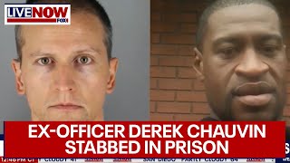 The exofficer convicted of murdering George Floyd stabbed in prison  LiveNOW from FOX [upl. by Jenks951]