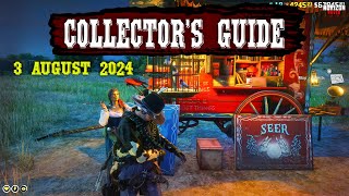 RDR2 Online Collectors Guide today  Madam Nazar amp Collectibles locations [upl. by Emelen]