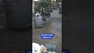 Miraculous Moment Water Tank Falls from Roof Lands Perfectly on Woman Below [upl. by Cathi363]