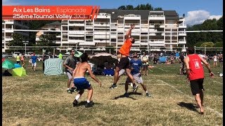 Aix Les Bains  25è tournoi de Volley ball [upl. by Annelise276]