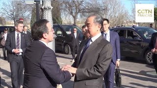 La première visite du ministre chinois des AE en Espagne vise à promouvoir la coopération [upl. by Luebke]