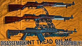 SKS Disassembly amp Reassembly Tutorial Russian SKS 1953  Surplus Rifle [upl. by Nathalia]