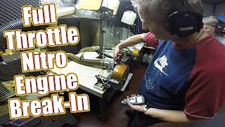 Screaming Full Throttle Nitro Engine BreakIn  Inside The NovaRossi Engine Room  RC Driver [upl. by Gudrin]