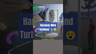 The Amazing Harmony Wind Turbines 🍃😮 shorts technology energy [upl. by Princess]