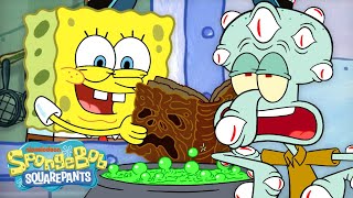 SpongeBob Becomes A Witch 🪄  quotNecroNomNomNomIConquot Full Scene  SpongeBobOfficial [upl. by Nilesoy34]