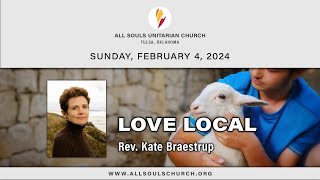 LOVE LOCAL  Rev Kate Braestrup [upl. by Atelokin499]