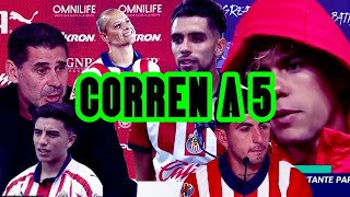 FERNANDO HIERRO CORRE DE LAS CHIVAS A 5 FIGURAS PARA CONTRATAR MAS Y MEJORES REFUERZO PARA EL APERTU [upl. by Grearson]