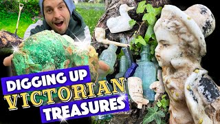 AMAZING Finds from the Victorian dump Pipes stunning bottles and much more [upl. by Einnok]