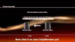 How to Data Transfer PS3 [upl. by Odnumyar]