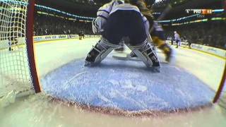 Patrice Bergeron Two Goals vs Maple Leafs Game 7 OT Finnish Announcer [upl. by Soinski529]