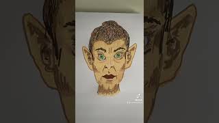 Trying new acrylic paint pens shortvideo art oopsie givemeachance learning [upl. by Morocco]