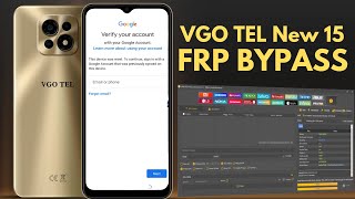 VGO TEL New 15 FRP Bypass Unlock Tool  One Click FRP Removal Guide [upl. by Fanchon930]