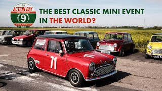 Classic Mini Action Day 9 at Blyton Park  Historic racing Minis amp more [upl. by Selima]