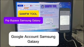 Frp bypass Samsung Galaxy  Method SAMFW TOOL [upl. by Nitsur]