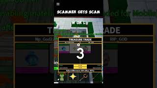 Scmmer gets scam buddy 🤣🤣🤣 I got t rex foryou roblox viralshortvideo [upl. by Niram]